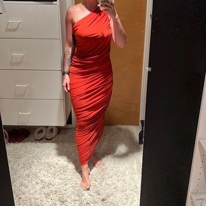 Norma Kamali goddess dress